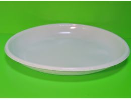 Тарелка пластиковая одноразовая ПП Д=220 ИНТЕКО 50 шт/уп, 700 шт/кор.